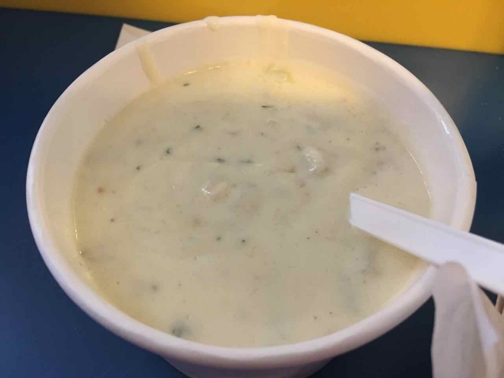 クラムチャウダー