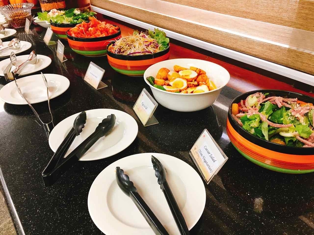 Executive Loungeの昼食メニュー