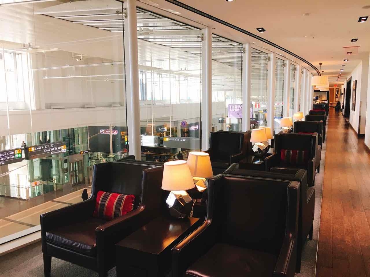 British Airways Galleries - Lounge 中の様子