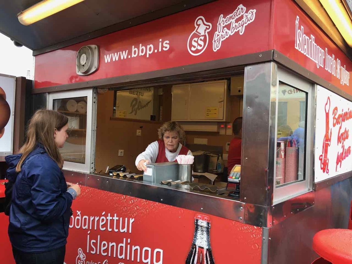 Bæjarins Beztu Pylsu　ホットドッグ