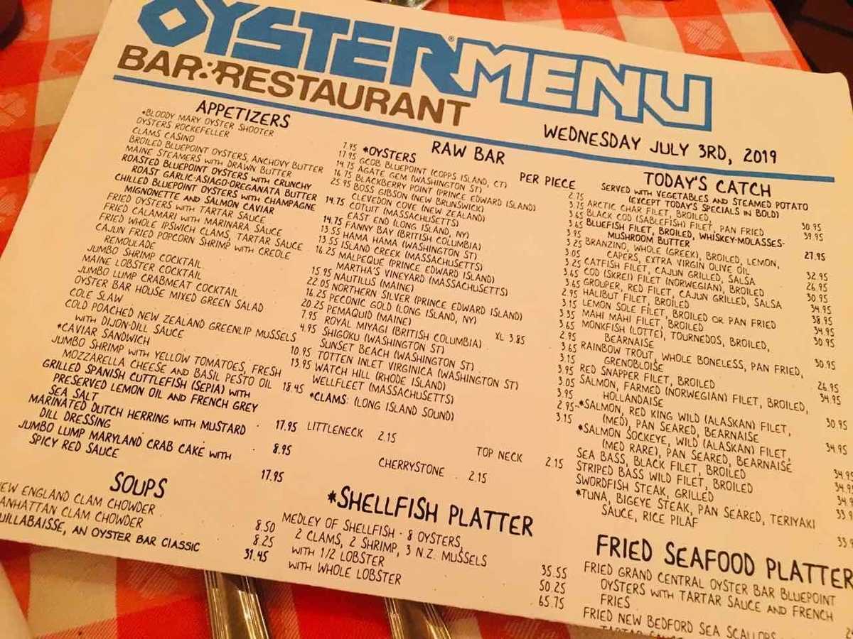 Grand Central Oyster Bar & Restaurant