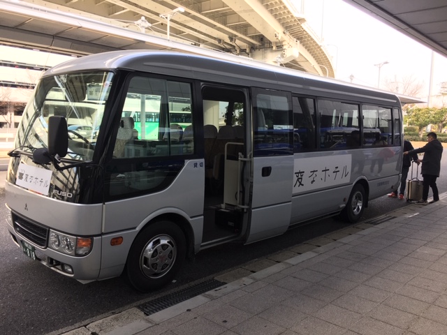 変なホテル　関西空港　送迎バス