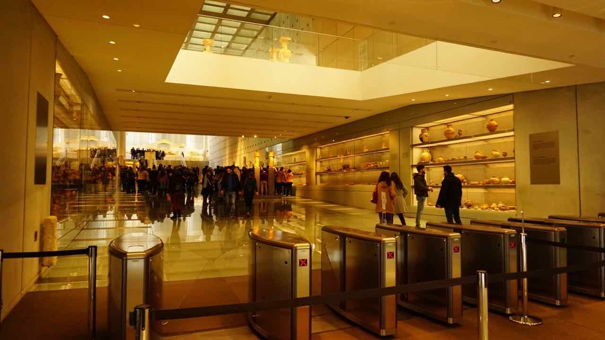 アテネ　新アクロポリス美術館