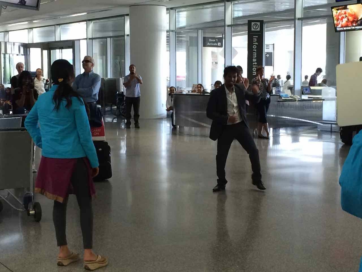 SFO Flash mob marriage proposal