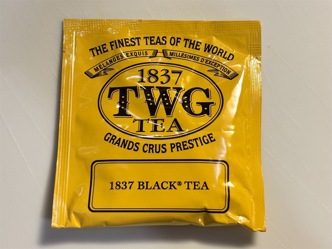 TWG 1837 ブラックティーを実飲レビュー｜香りがすごい！味・飲み方