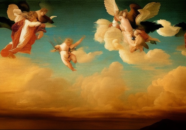 偶然ルネッサンス絵画っぽくなった写真」のタイトルからStable