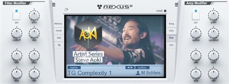 reFX NEXUS2】音色の切り替え方法と、レーティングによる絞り込み