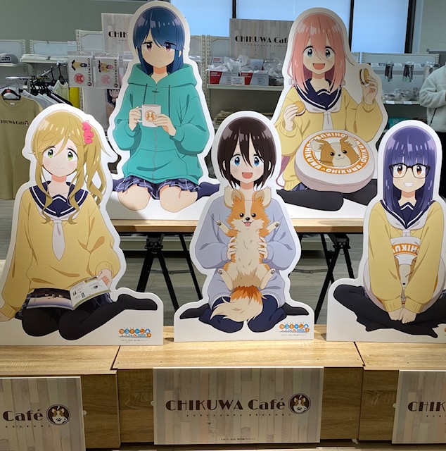 ゆるキャン△ SEASON3」ちくわとおうちでCAMPCAFE POPUP SHOP 行ってき