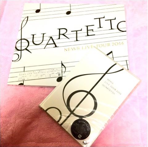 NEWSライブツアー2016 Amazon.co.jp: NEWS LIVE TOUR 2016 QUARTETTO(初回盤) [DVD
