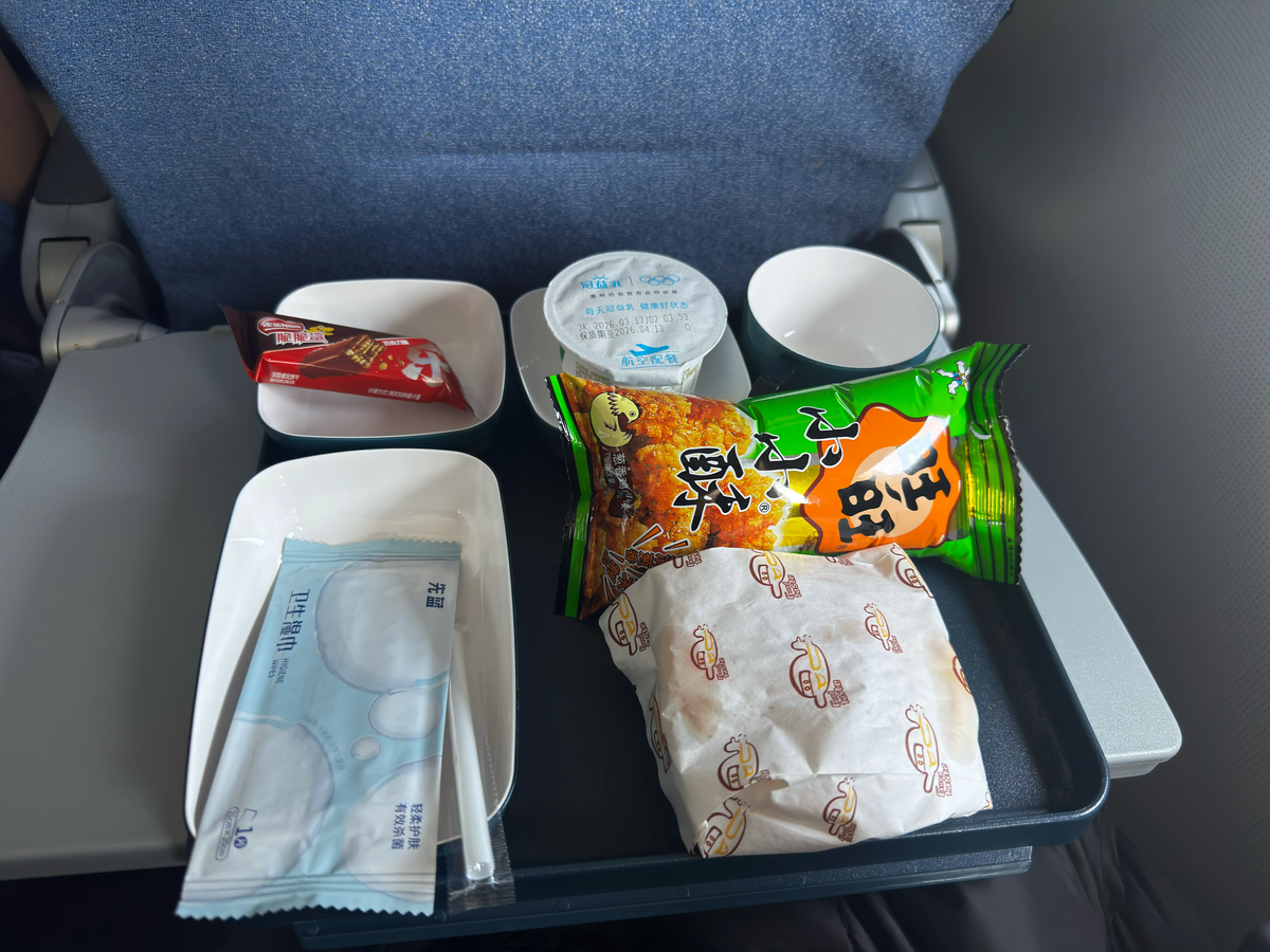 CA919機内食の写真