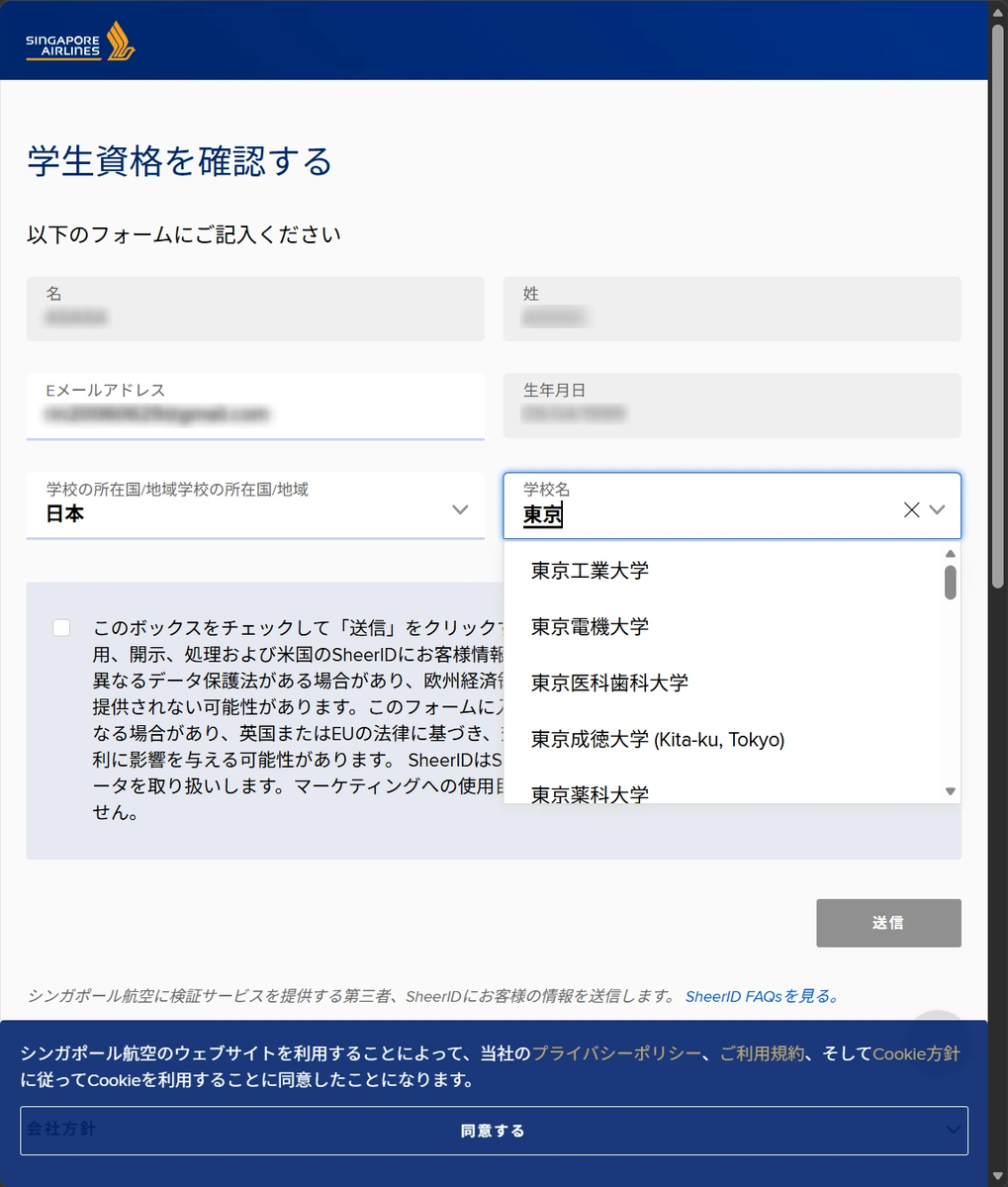 web画面