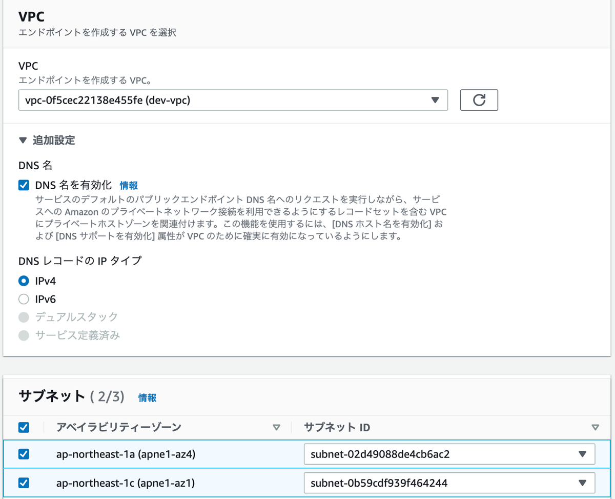 AWS PrivateLinkを介したSageMaker Endpointへのリクエスト手順 - 肉球