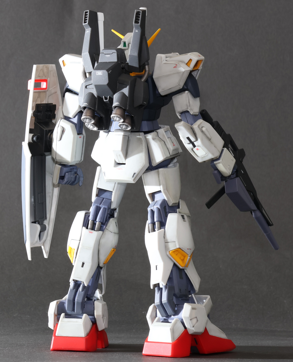 MGスーパーガンダムの中身だけ、とりあえずの完成 - あのころの僕は