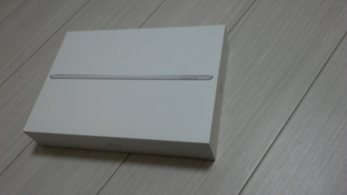 iPadの箱