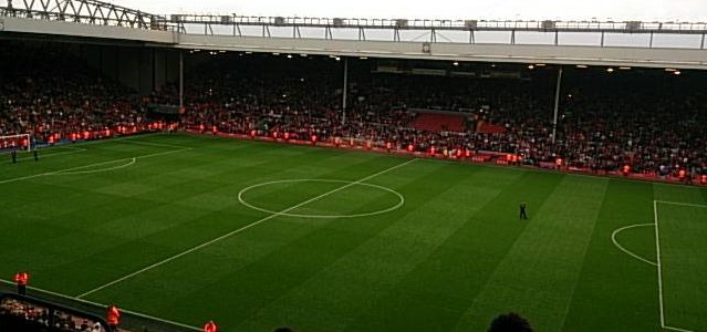 サッカー場の写真