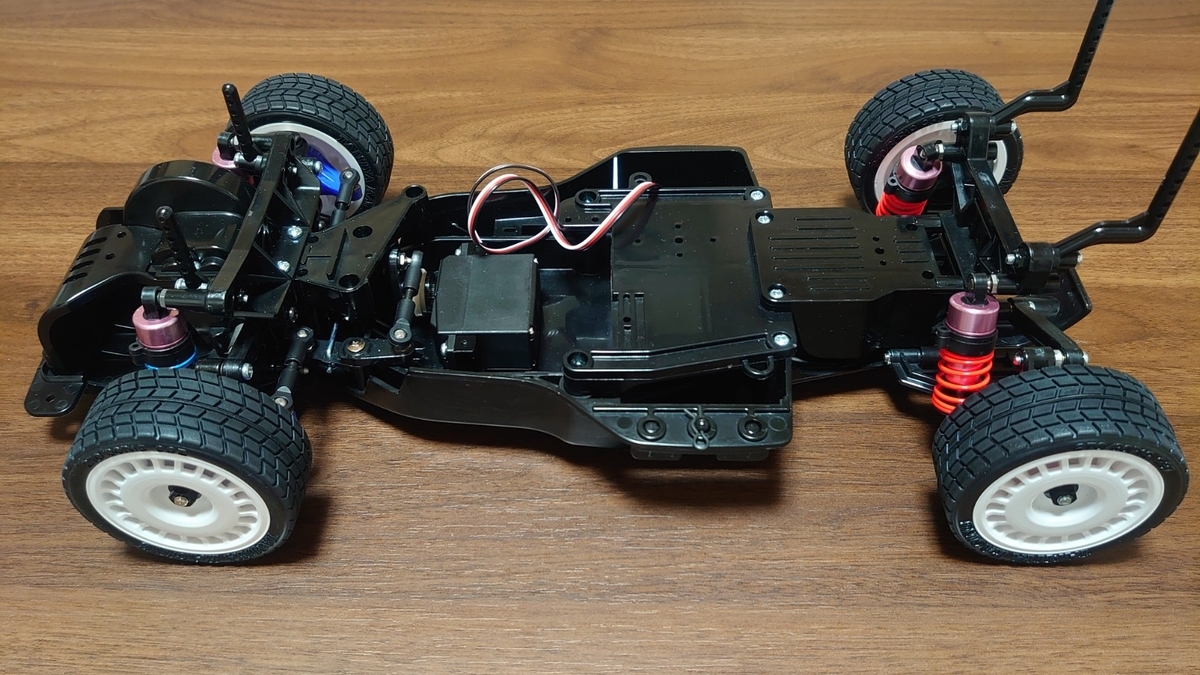 362 タミヤ　TA-01？ シャーシ　ジャンク品　部品取り タミヤ ツーリングカー FF01 ジャンクまとめてパーツ 部品取り