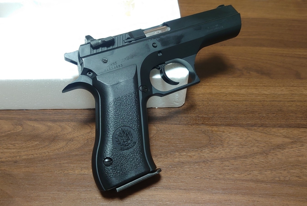 ハドソン　ジェリコ941 HW カウボーイビバップ　ガスブローバックガン ハドソン] ジェリコ /JERICHO 941 HWブラック 可変HOP搭載 ガス