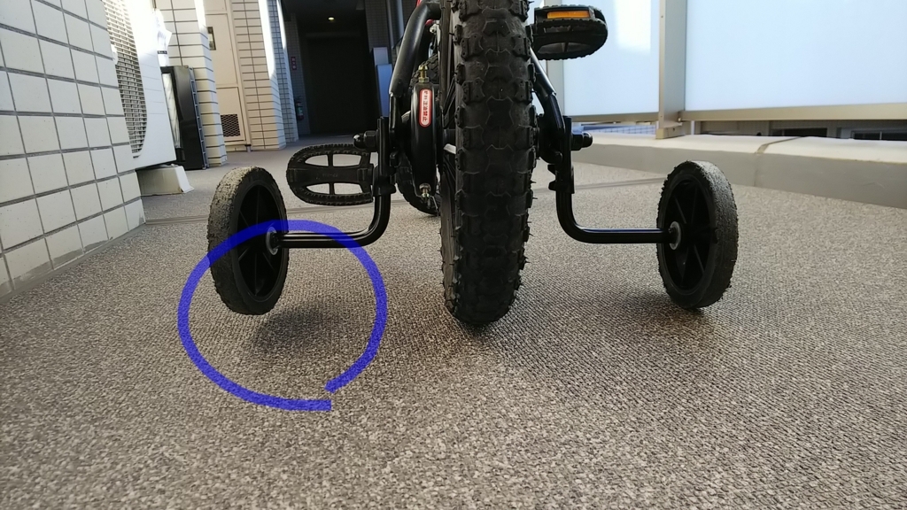 キッズ自転車のセッティングのポイント パパお休みどこ行く