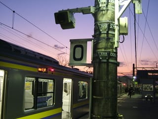 JR成東駅の0番線ホームの写真