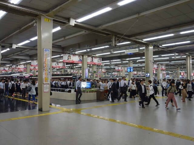 大阪府 大阪市 大阪梅田駅の写真