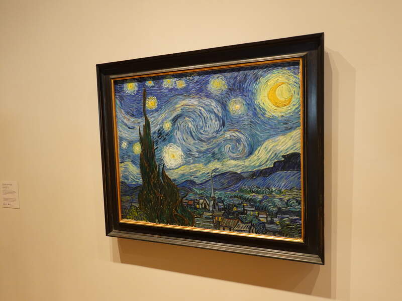ニューヨーク近代美術館蔵 Vincent van Gogh『星月夜』の写真