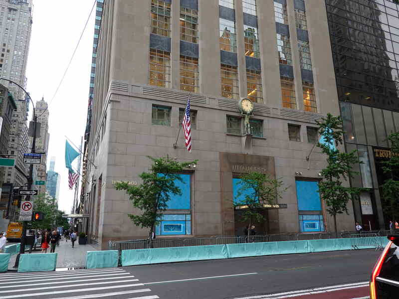 5番街の Tiffany & Co. 本店の写真