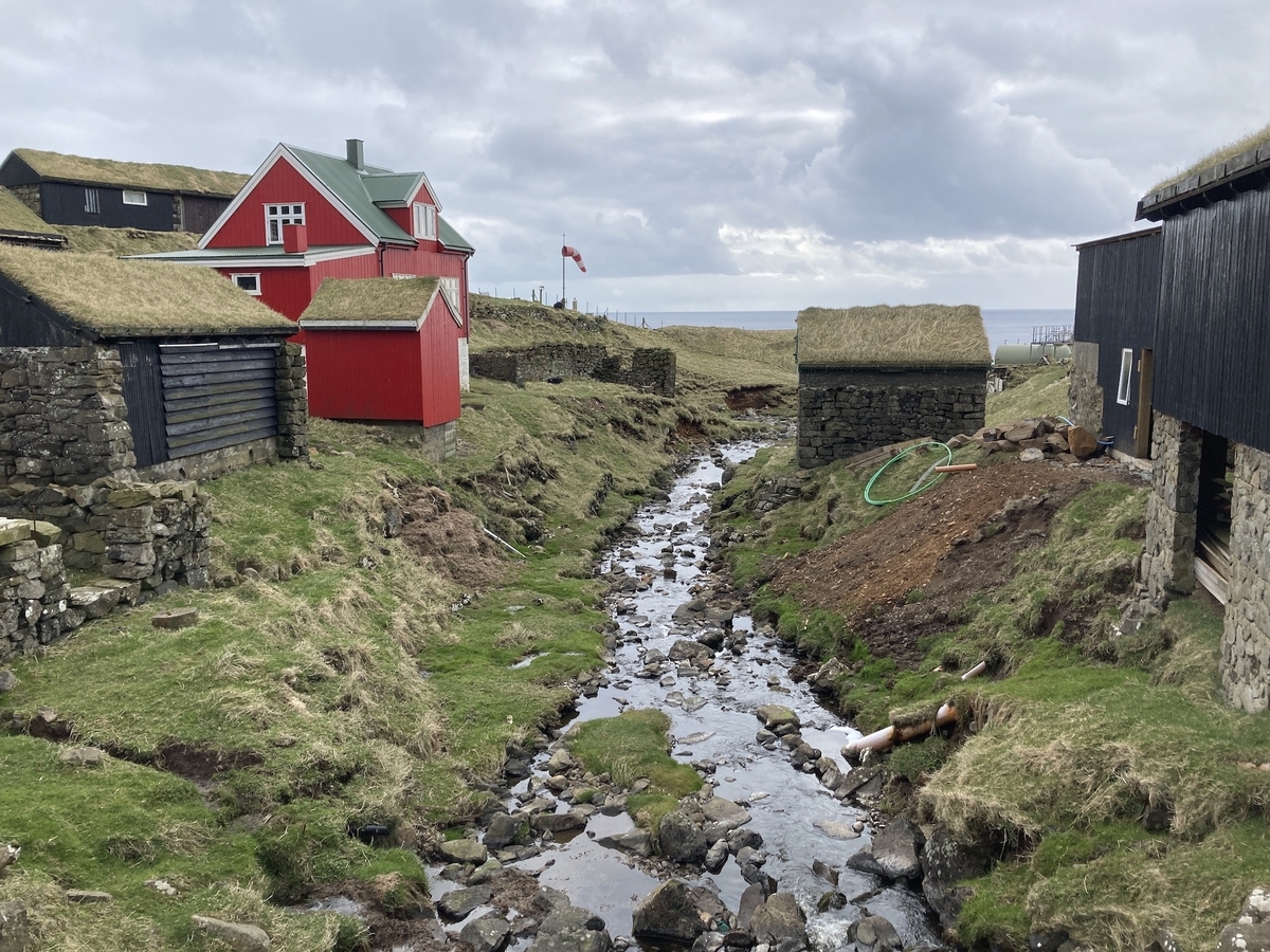 Village in Mykines