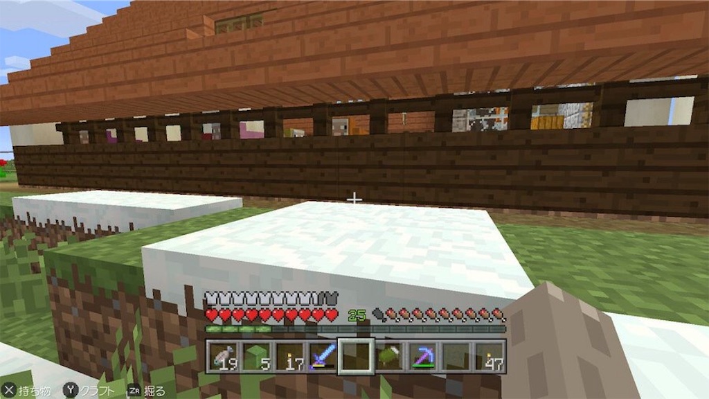 マイクラ 牧場 羊小屋のデザイン紹介 ぷにクラ