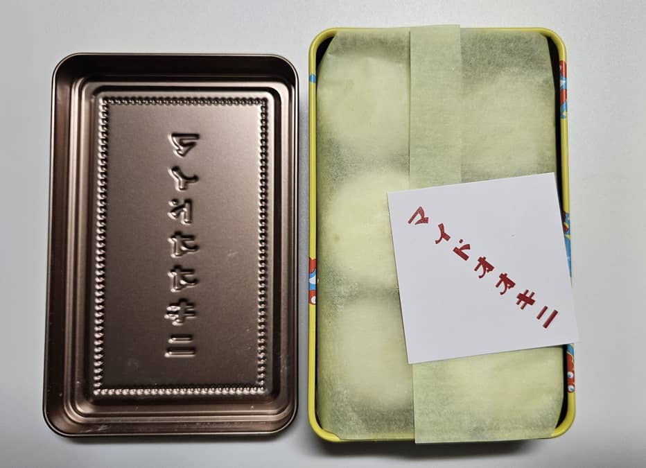 念願のミャクミャクのマイドオオキニ缶を大丸東京で購入！ポルボロン