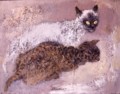 ［湿原美術館我が家の猫］