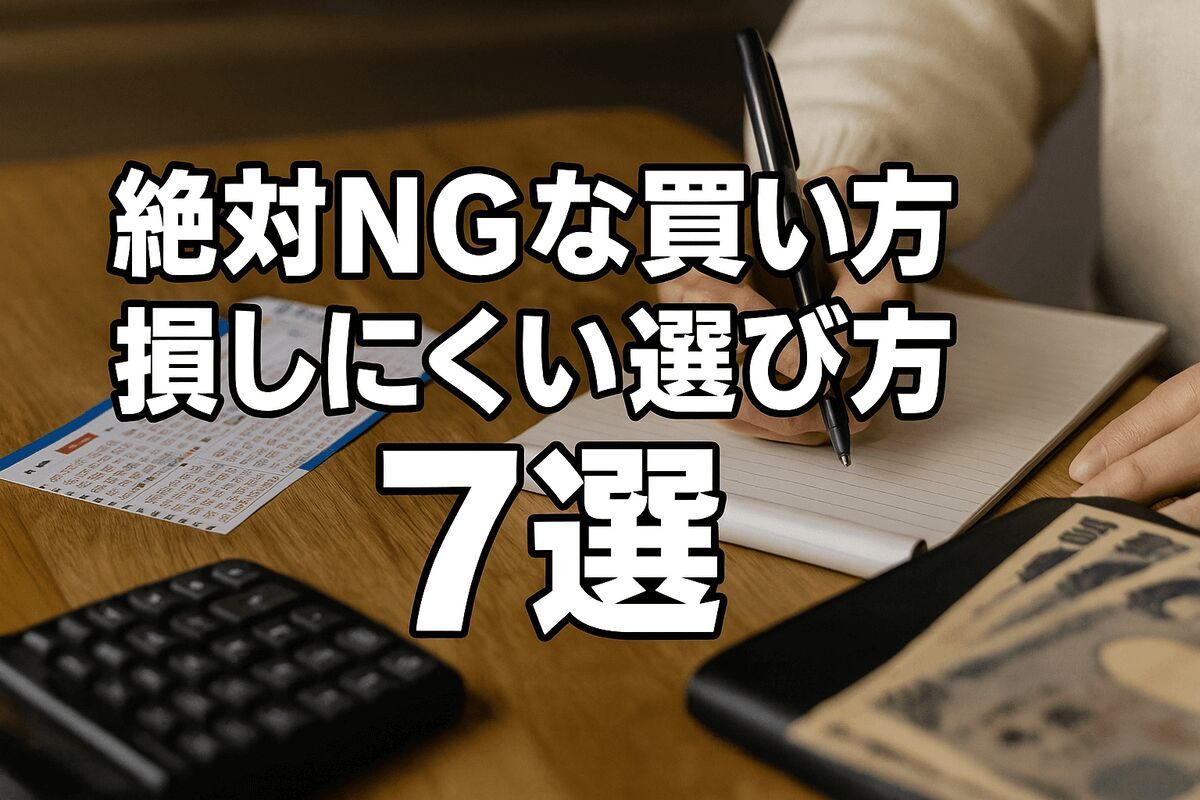 【まとめ】ロト6・ミニロト・ロト7で絶対NGな買い方・損しにくい選び方7選｜当たりに近づく確率論の結論