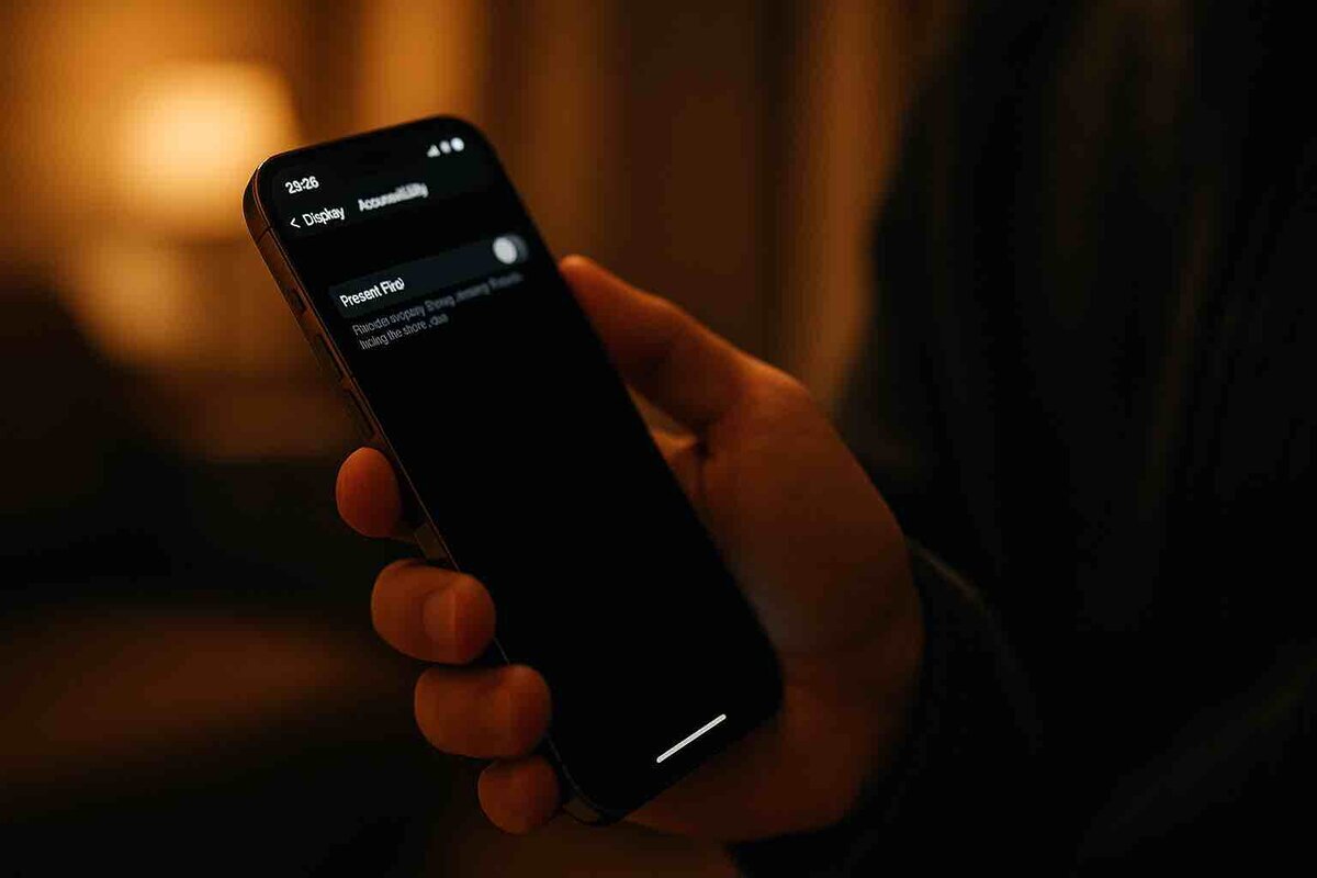 iPhone 17シリーズに画面ちらつきオフ機能 — OLEDのPWMを無効化可能に