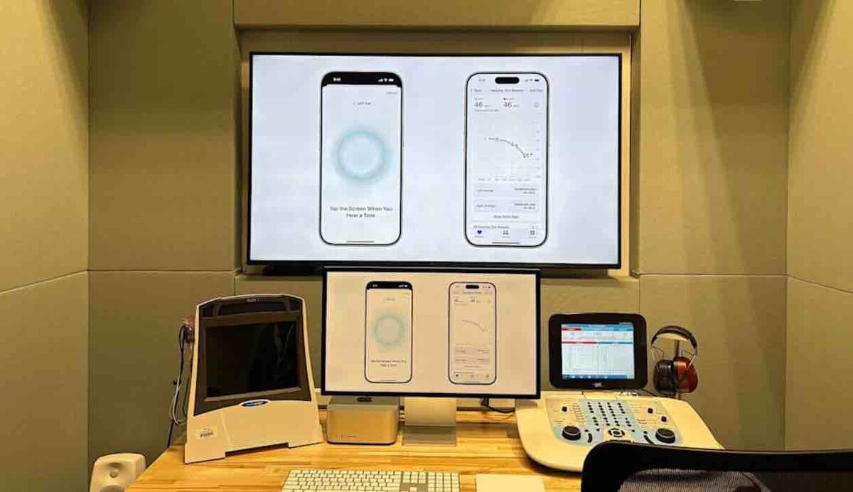 オーディオメトリックブース