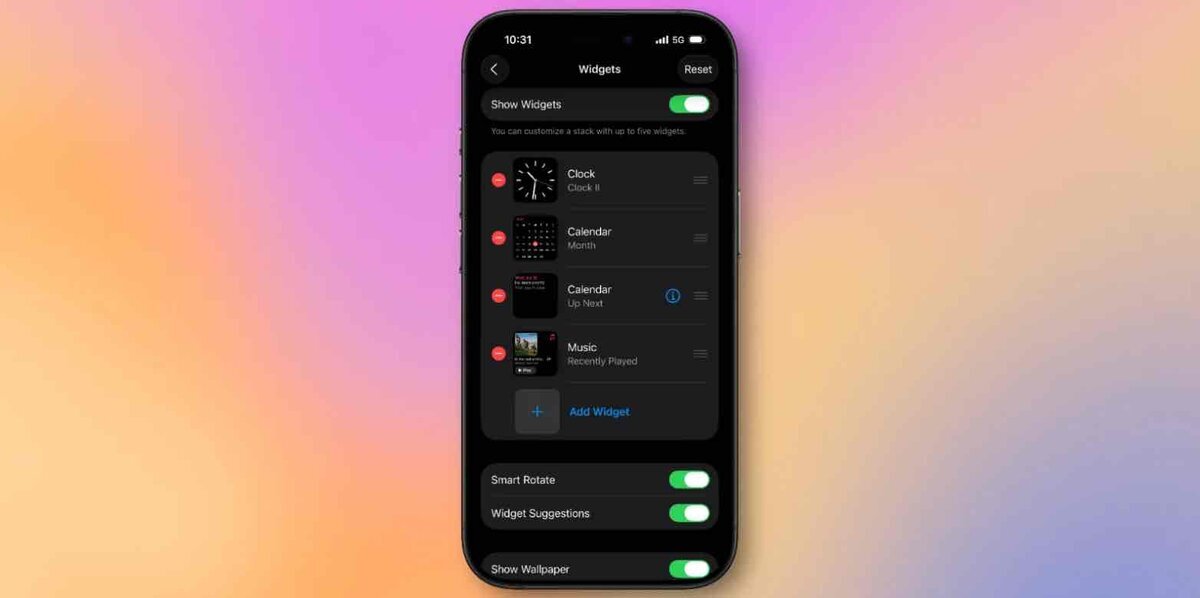 iPhone側のCarPlay設定画面