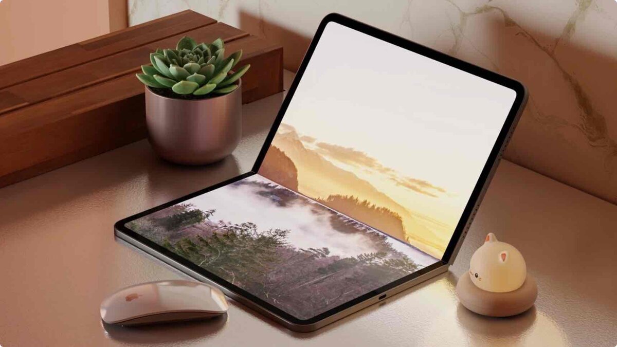 折りたたみiPadは18インチ？iPadOS搭載で2029年登場か - t0nAr1sm