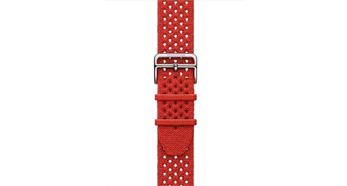 Apple Watch Hermès - 42mmケース用ネオ・トリコ（カピュシーヌ）
