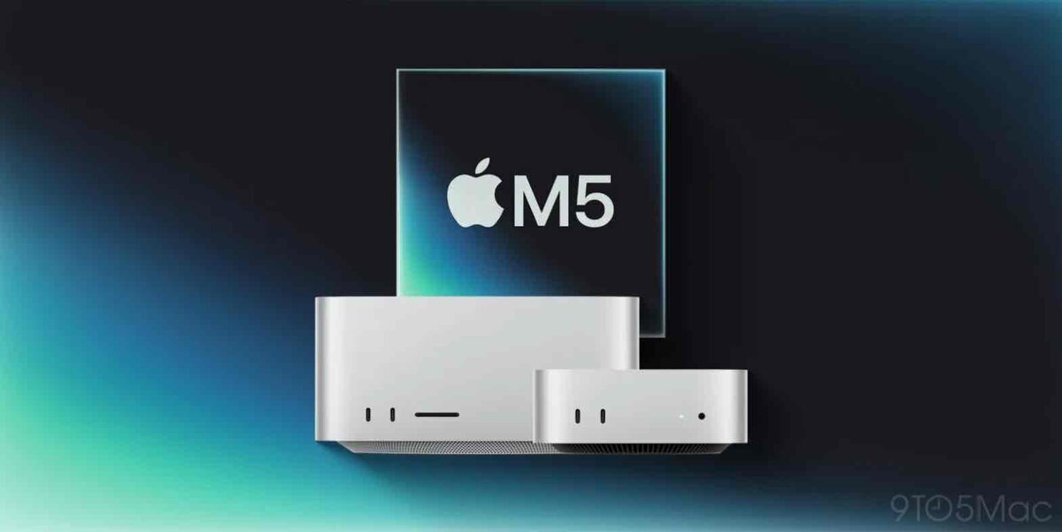 M5チップ搭載が噂される次世代Mac StudioとMac miniのイメージ画像