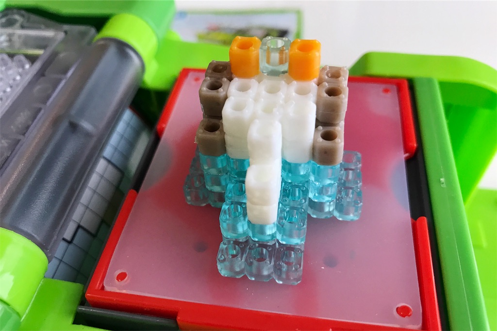 [QIXELS3D ]立体ドット絵マシン「QIXELS 3D Maker」でトリさん作ってみた！ - ぬんびりぶろぐ