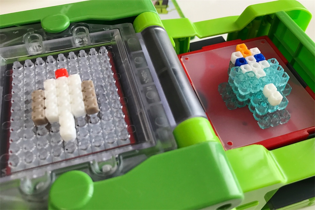 [QIXELS3D ]立体ドット絵マシン「QIXELS 3D Maker」でトリさん作ってみた！ - ぬんびりぶろぐ