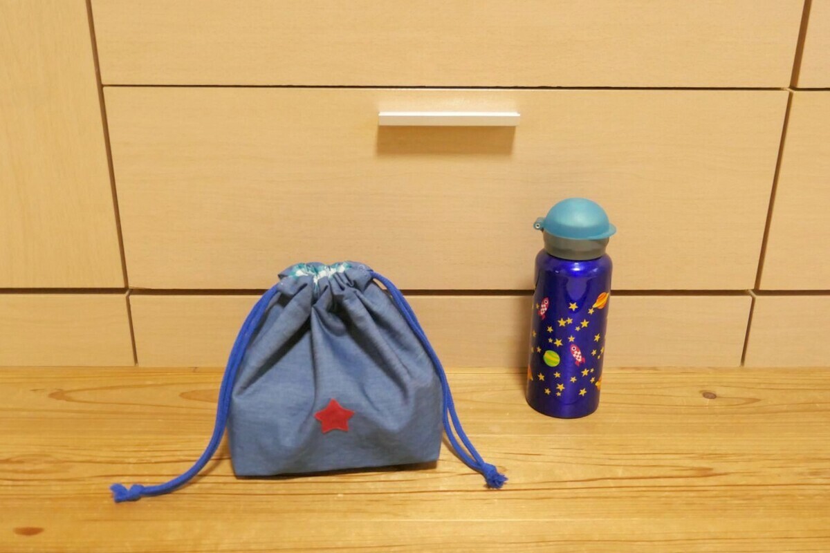 ハンドメイド 保冷バック お弁当袋 巾着