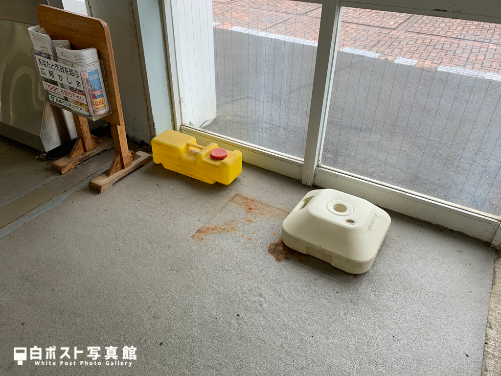 ここに白ポストがあったのでは？