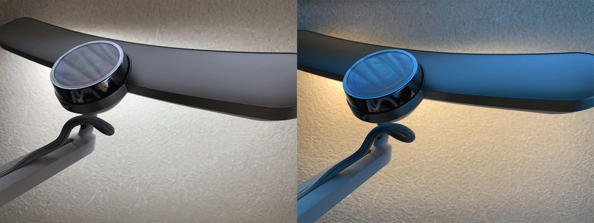 昼白色と電球色