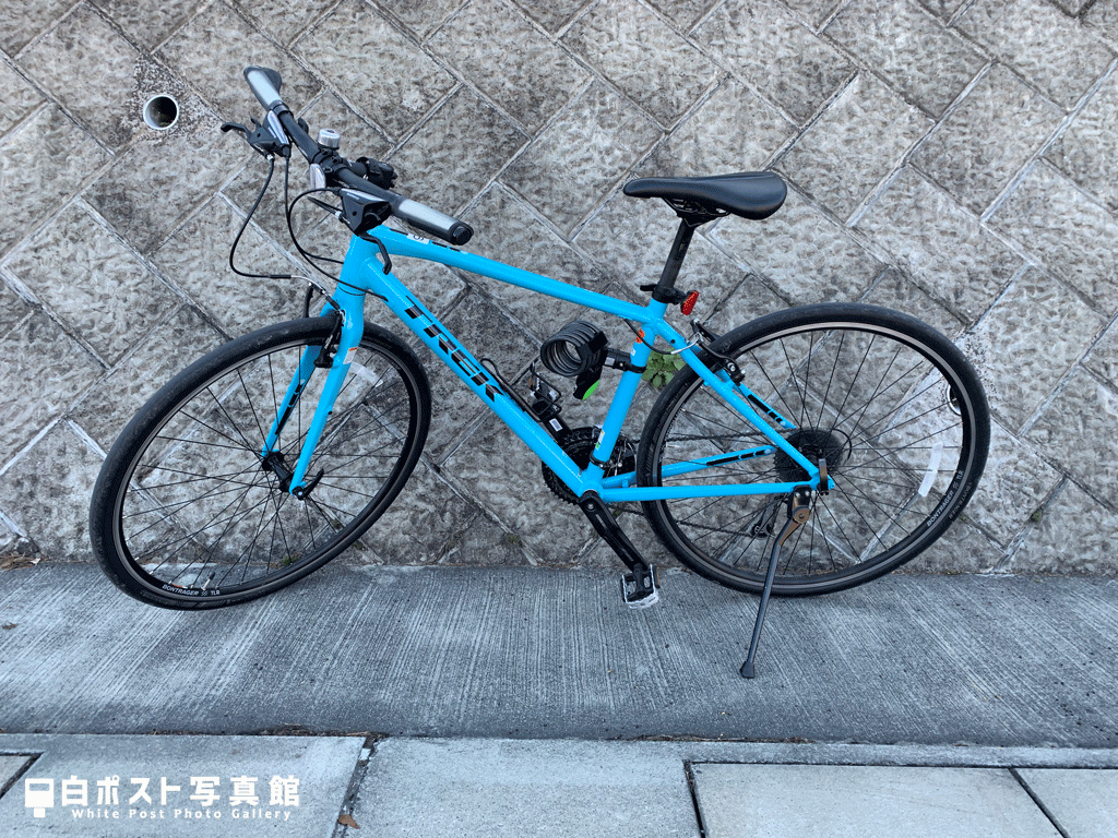 TREKのクロスバイクをお借りしました
