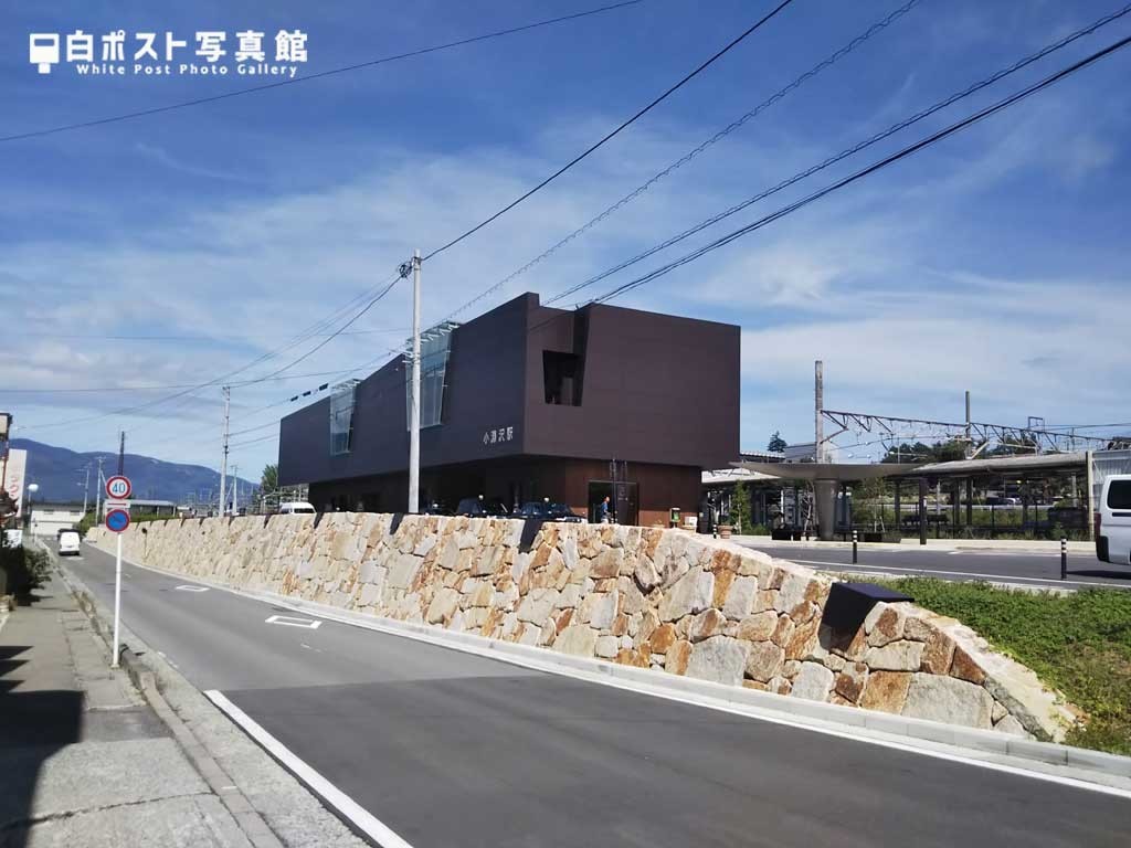小淵沢駅遠景