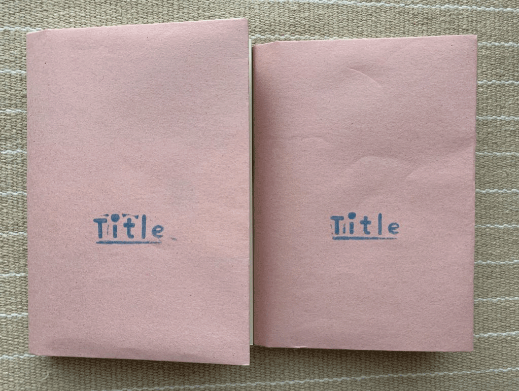Titleのブックカバー