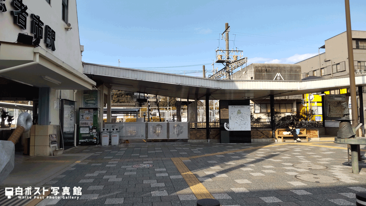上野市駅遠景