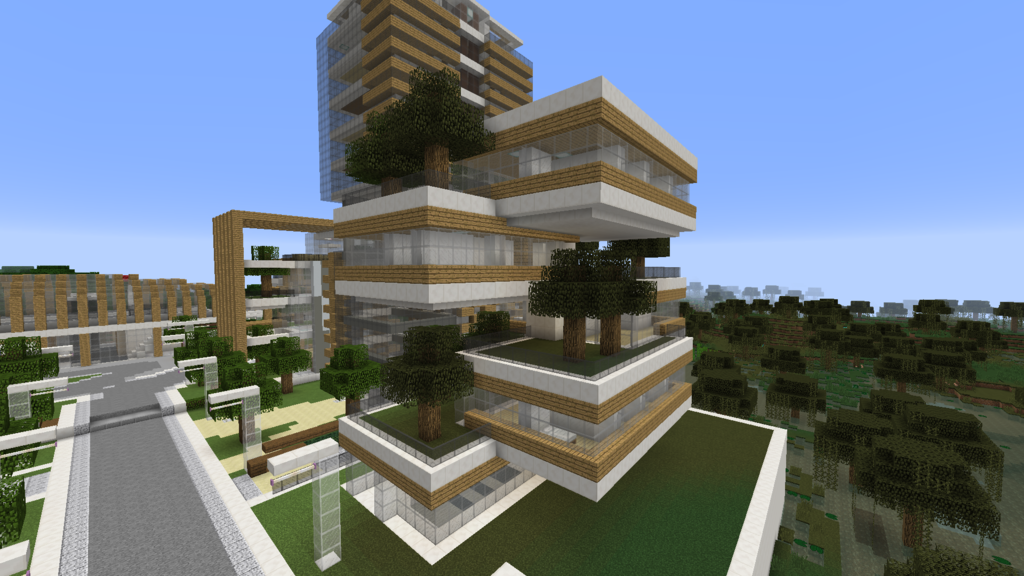 Minecraft 庭のあるマンションを作る 完成 コンパクトな街をつくるよ17 Minecraft街発展にっき Minecraft 庭のあるマンションを作る 完成 コンパクトな街をつくるよ17 Minecraft街発展にっき