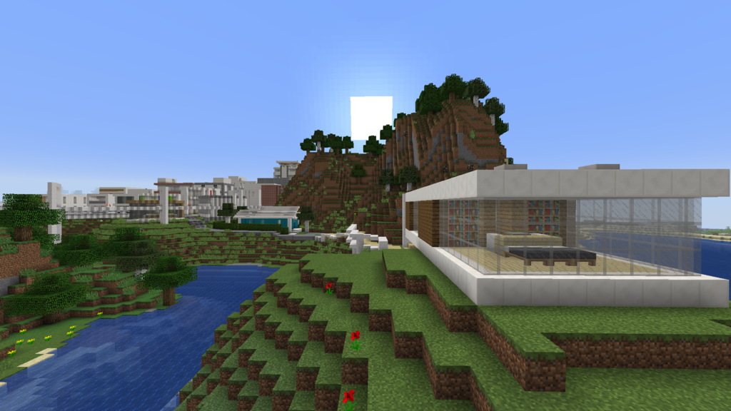 Minecraft 第一拠点 建築紹介 Minecraft街発展にっき