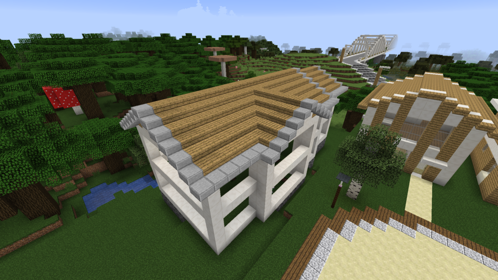 Minecraft 豪邸を作る 建物編 コンパクトな街をつくるよ24 Minecraft街発展にっき Minecraft 豪邸を作る 建物編 コンパクトな街をつくるよ24 Minecraft街発展にっき