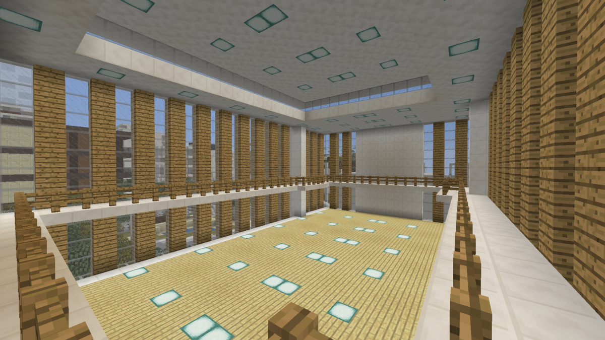 Minecraft 学校 建築紹介 Minecraft街発展にっき Minecraft 学校 建築紹介 Minecraft街発展にっき